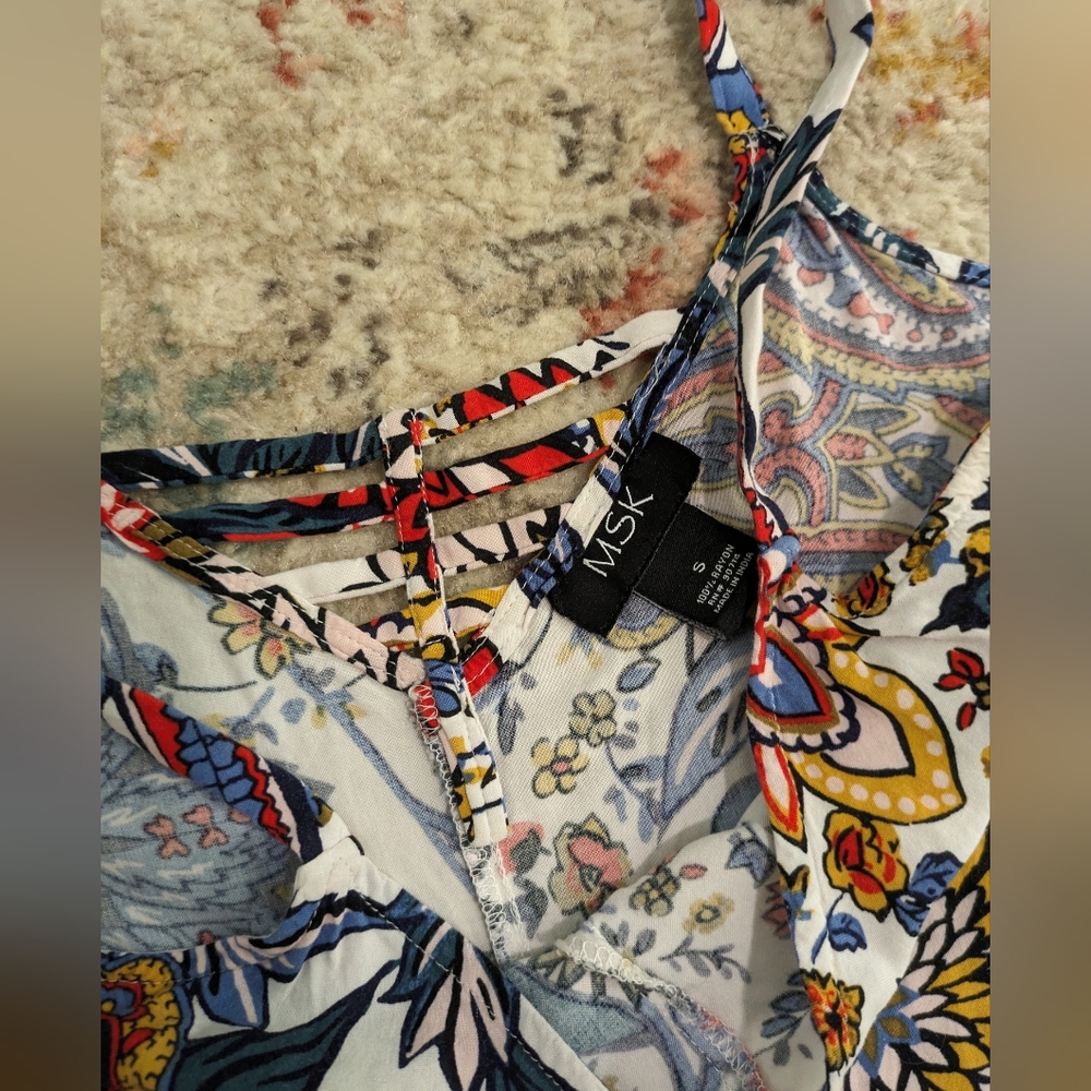 Paisley Romper/jumpsuit - Picture 3 of 3